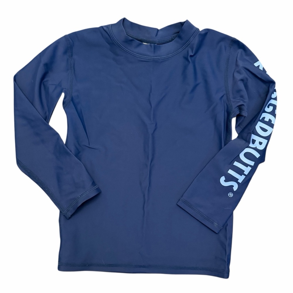 Rugged Butts Kids 4T Blue Long Sleeve Rashguard